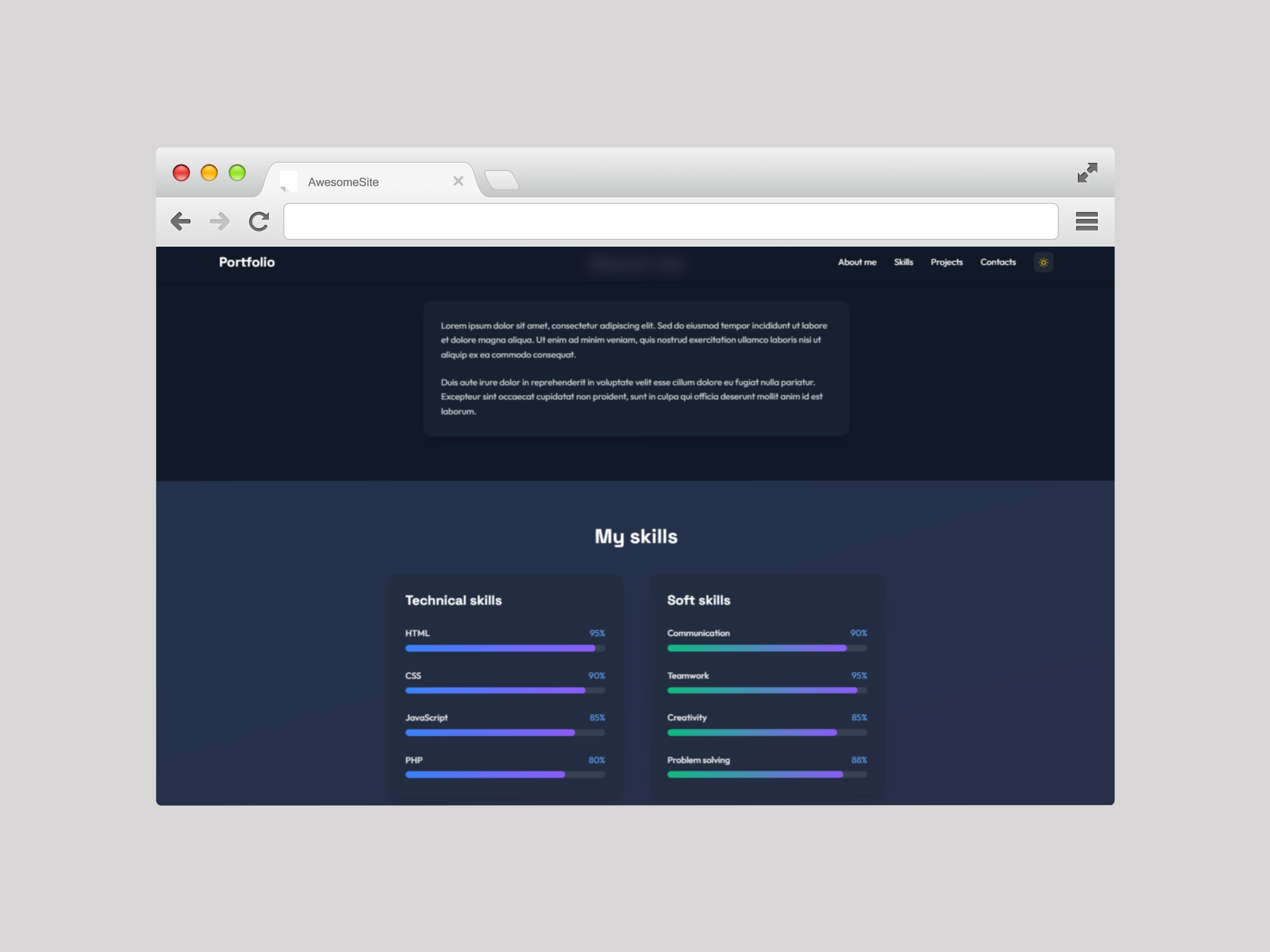 Modern Portfolio